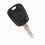 2-Button Uncut Blade Remote Shell Case for Peugeot 206 Black 219g 1