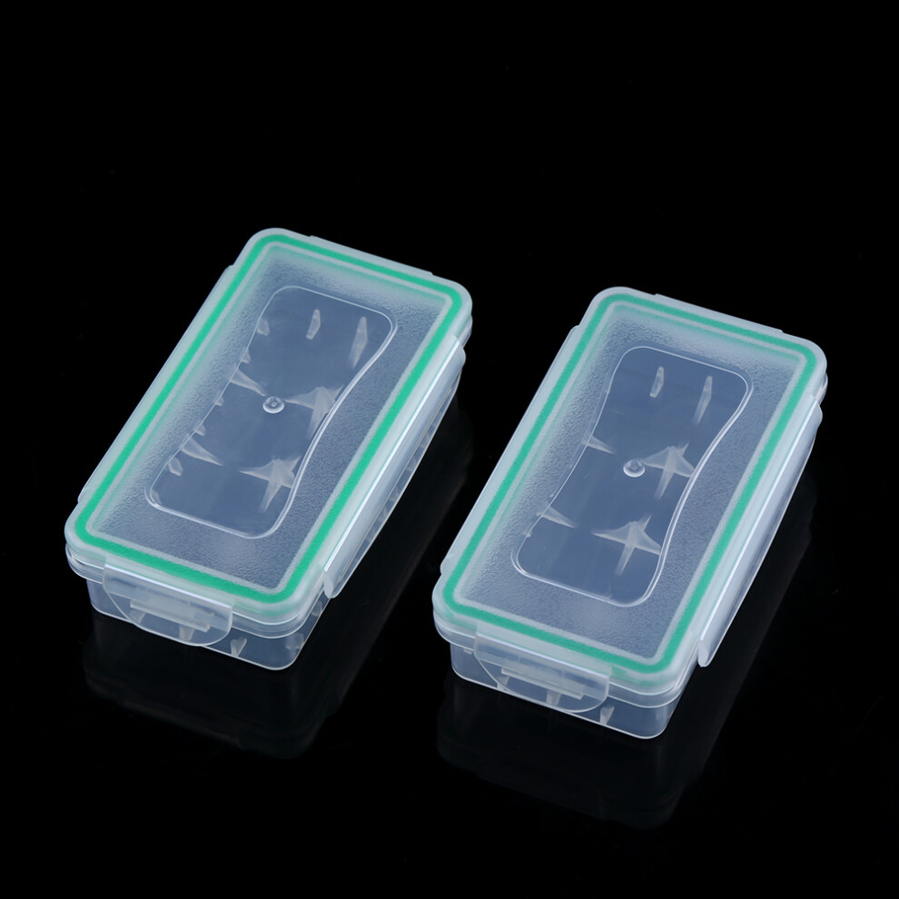 Waterproof Hard Plastic 18650 Battery Case 2 Pack 7055741914881