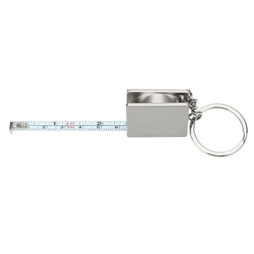 DIY Hand Gauging Key Ring Pull Ruler Tape Measure Keychain Measuring Tools Retractable Ruler Measure Range 70-80cm