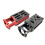 Multi-Axis Motor Mounting Base Aluminum Alloy D25mm Carbon Tube Suitable Red 5