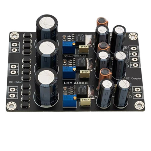 3-Way LT1963A Linear Regulated Power Supply Board for HiFi DIY RF DAC Amplifier LT1963A Version