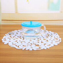 White Round Felt Table Mat, Heat Insulation