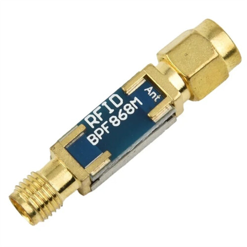 1pc RF Bandpass Filter 868MHz RFID Receivers EU IoT Dedicated SAW Bandpass Filter 2MHz Bandwidth SMA Interface 2
