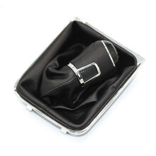 New Manual Shift Knob Lever Shift Lever Dust Cover for B6 2005-2012 6 Speed