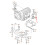 2Pcs Engine Mount Bearings 3D0399151AF for  Phaeton   Flying 2006-2012 Transmission Rubber Bracket 6