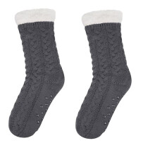 Winter Thermal Anti-Slip Warming Foot Socks for Office Travel Vacation Hotel Apartment Dormitory B