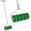 Outsunny Outsunny Grass Spike Roller, Soil Aerator w/ 3 Piece Handle and T-bar Grip 2