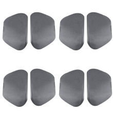 4 Paar Autospatbord Liner Extension Cover Cap 7P6805413 7P6805414 voor 2011-2017 Motorkap Linksvoor Rechts