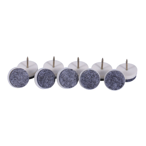 20 Pcs White Felt Nail Pads 20mm 2