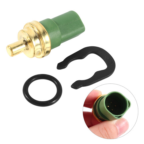 Water Temperature Sensor 4Pin for Audi A4 A6 2000-2008, 55mm 2