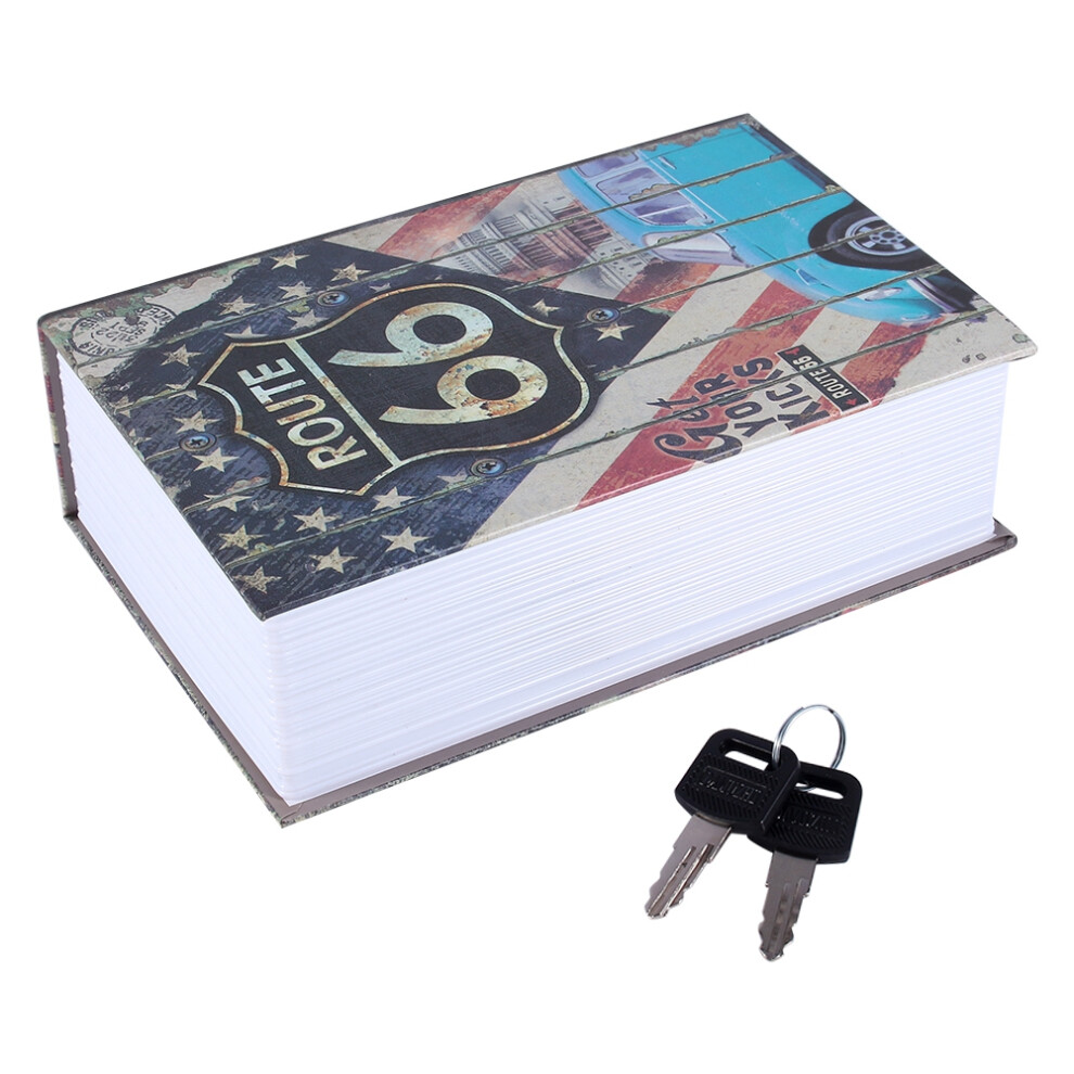Dictionary Safe Book With Keys - 18 X 11.5 X 5.5Cm Security Safe Box 4191393159355