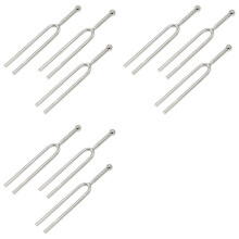 9X 440 Hz Tuning Fork, Standard Pitch A Tuning Fork Set for Guitar Violin Tuning, Music Tuning Accessories