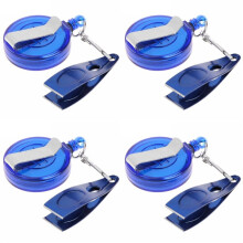 4X Fly Fishing Nippers Cutter Clipper Tie Fast Nail Knot Tying Tool with Fishing Zinger Retractor Snips Tools Kit