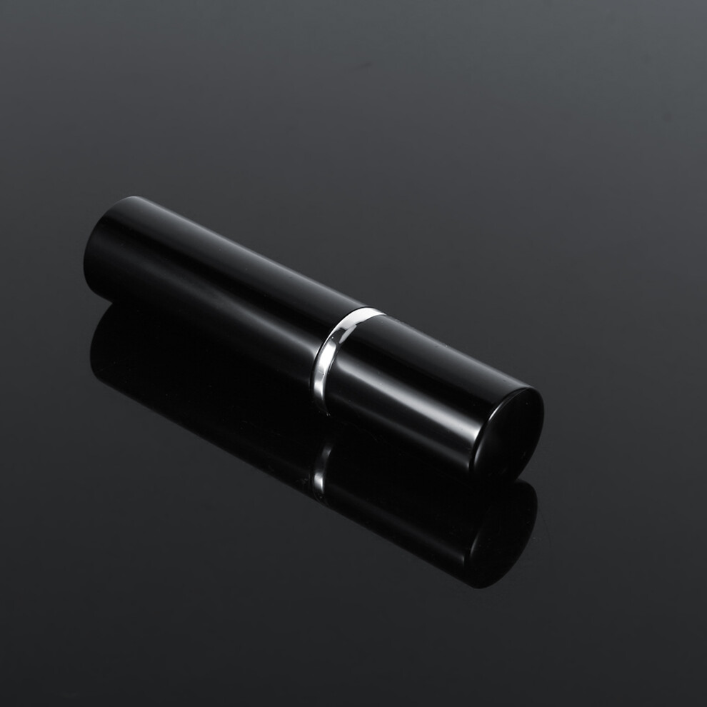 Black WomenâS 5Ml Aluminium Perfume Bottle Travel-Ready Scent Spray Atomizer