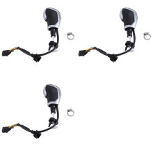 3X Cabeça de Mudança de Marcha com LED Branco para CC MK6 MK7 Sagitar Alça de Mudança Eletrônica
