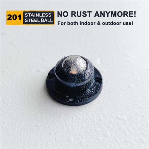 Updated Self Adhesive Caster Wheels 8 Pack, 201 Stainless Steel Stick  Wheels