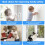 20PCS Window Restrictor Locks Child Safety 4