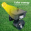 Solar Ultrasonic Bird Repeller PIR Motion Sensor Ultrasonic Bird Repeller Bird Dog Cat Mouse Chaser 4