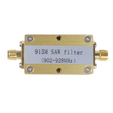 Filtro SAW Passa-Banda para Controle Remoto para Amplificador de Rádio RFID IoT Módulo para Filtro de Mineração de Hélio Interface SMA 915M