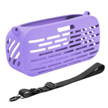 Silicone Cover Case for  SoundLink Max Portable Speaker Anti-Scratch with ShoulderStrap Durable Carrying Protector C