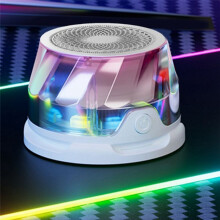 Magnetic Speaker with RGB Light, Cell Phone Stand with Wireless BT Speaker, for Games,Music HD Sound Quality C