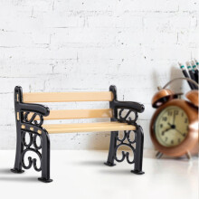 1:12 Scale Patio Park Bench