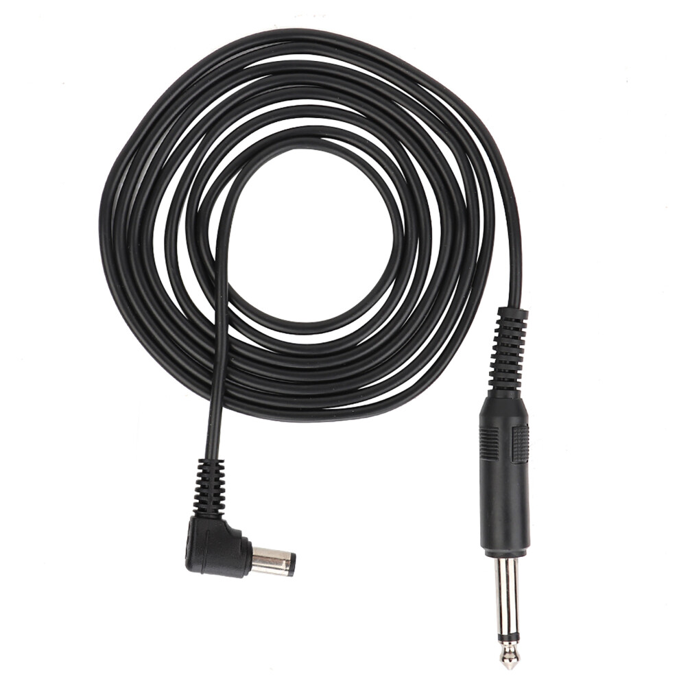Durable Silicone Tattoo Machine Hook Line DC Cable, Elbow/Straight, 5.5mm