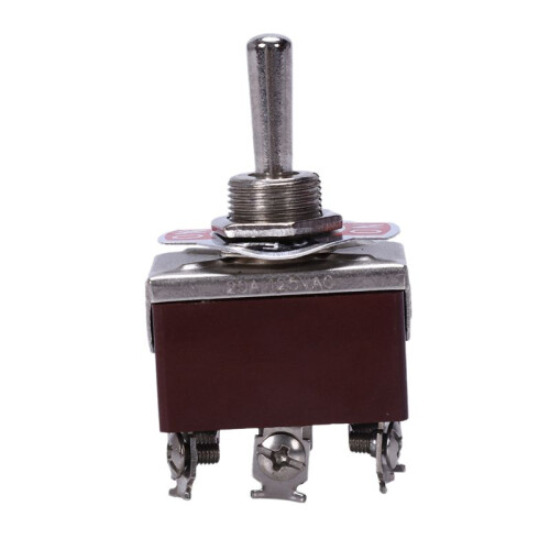 3X AC 250V/15A 125V/20A /OFF/ 3 Position DPDT Momentary Toggle 1