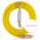 Yellow Silicone RCA Hook Line for Tattoo Machine, 1.75m 11