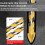 1Set Four Blade Eccentric Drill Ceramic Tile Drilling Concrete Super Hard Crooked  High Hardness Dry 3
