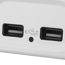 Replacement Dual USB Charger 3.1A with LED for Caravan RV 12V/24V Power Supply