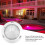 AC12V 35W RGB Waterproof Underwater Pool Light 26cm with Remote 10