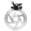 Mini Scooter Rear Disc Brake Kit Aluminum Alloy 8