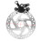 Mini Scooter Rear Disc Brake Kit Aluminum Alloy 5