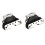 LED Work Light Bar Mount Bracket Clamp for Car 2PCS Universal A Pillar Holder 1
