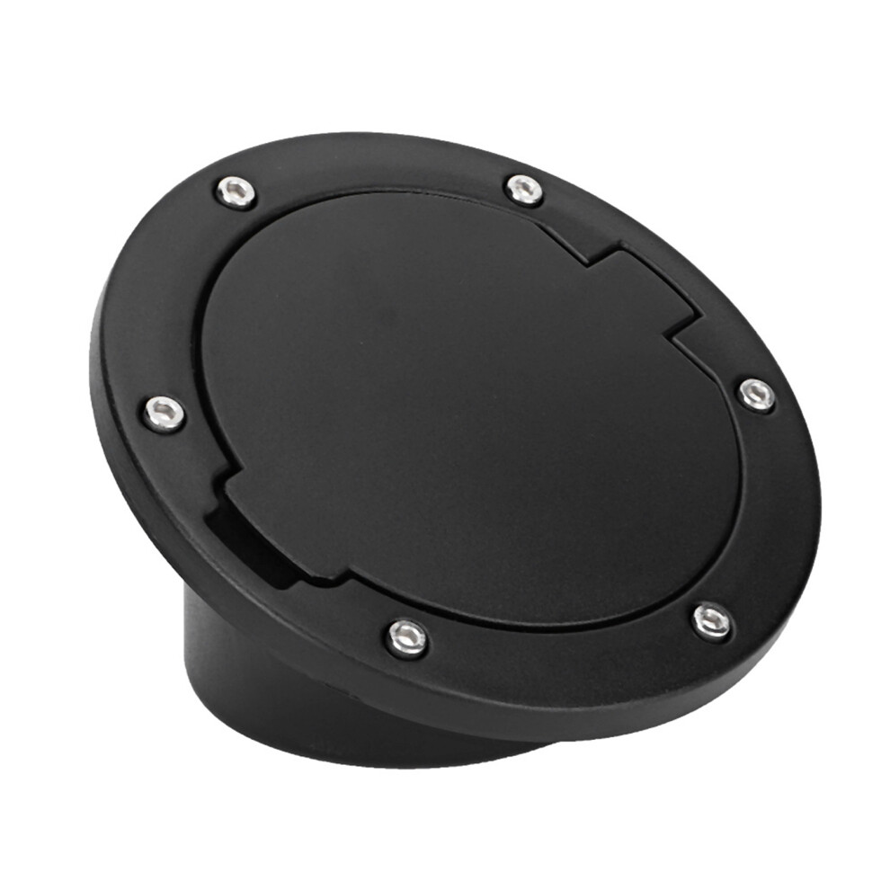 Jeep Wrangler Jk Fuel Cover In Abs Fuel Tank Cap Cover Accessory Black 7691393107396