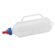 1L Baby Goat Milk Feeder with Handle Durable Pet Nursing Bottle for Newborns