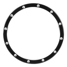 Motorcycle Speedometer Trim Ring Cover for 883 1200 Dyna Street Bob Low Rider, Aluminum, 97mm