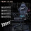 (Black)Massage Gaming Chair Recliner with Footrest 2