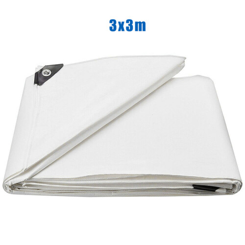 (XL) Heavy Duty Waterproof Poly Tarp Cover 2