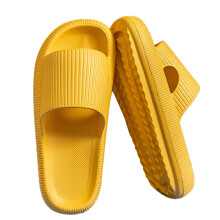 (Yellow, 38/39) Summer Slippers Non-slip Indoor/Outdoor Flat Shoes