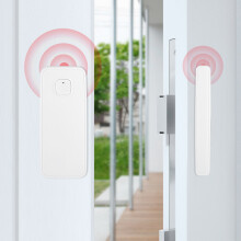 Wireless WiFi Smart Door/Window Alarm Sensor with APP Control, 45m Range