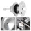 Universal Turbo Boost Pipe Nipple Fitting Aluminum Alloy Silver 3
