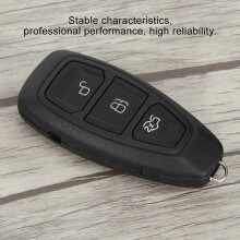 433MHz 3-Button Remote Key Fob for Ford Fits Model List Replacement Black