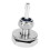 Universal Turbo Boost Pipe Nipple Fitting Aluminum Alloy Silver 10