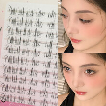 (Ten rows) 8-11mm Press on Lashes for Women, Perfect Gift