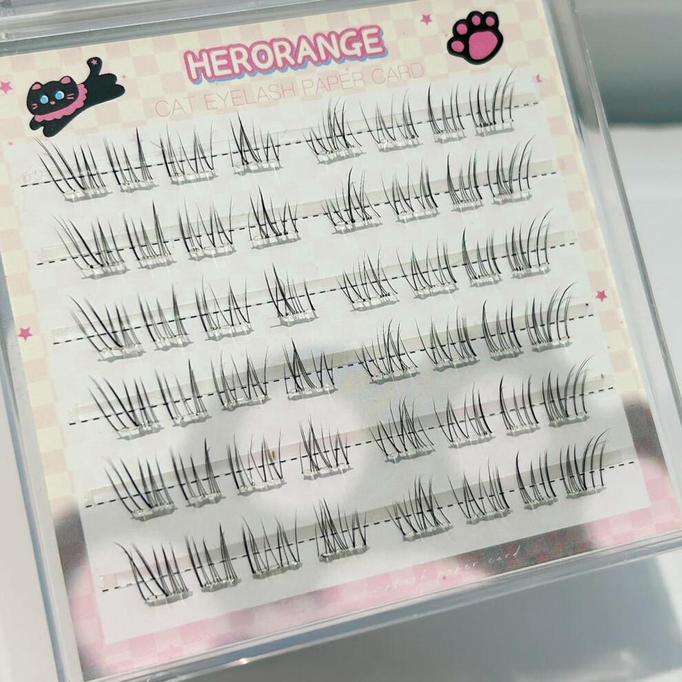 Dachuang Beauty (Six Rows) 8-11Mm Press On Lashes For Women, Perfect Gift