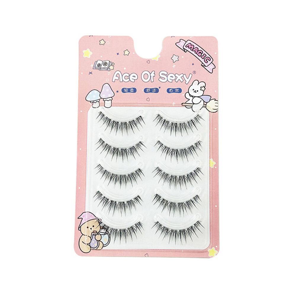 Roc-Electron 3D Wispy False Eyelashes For Wedding & Stage Makeup