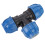 PE Plastic 32mm Tee Connector For Pipe Systems 3