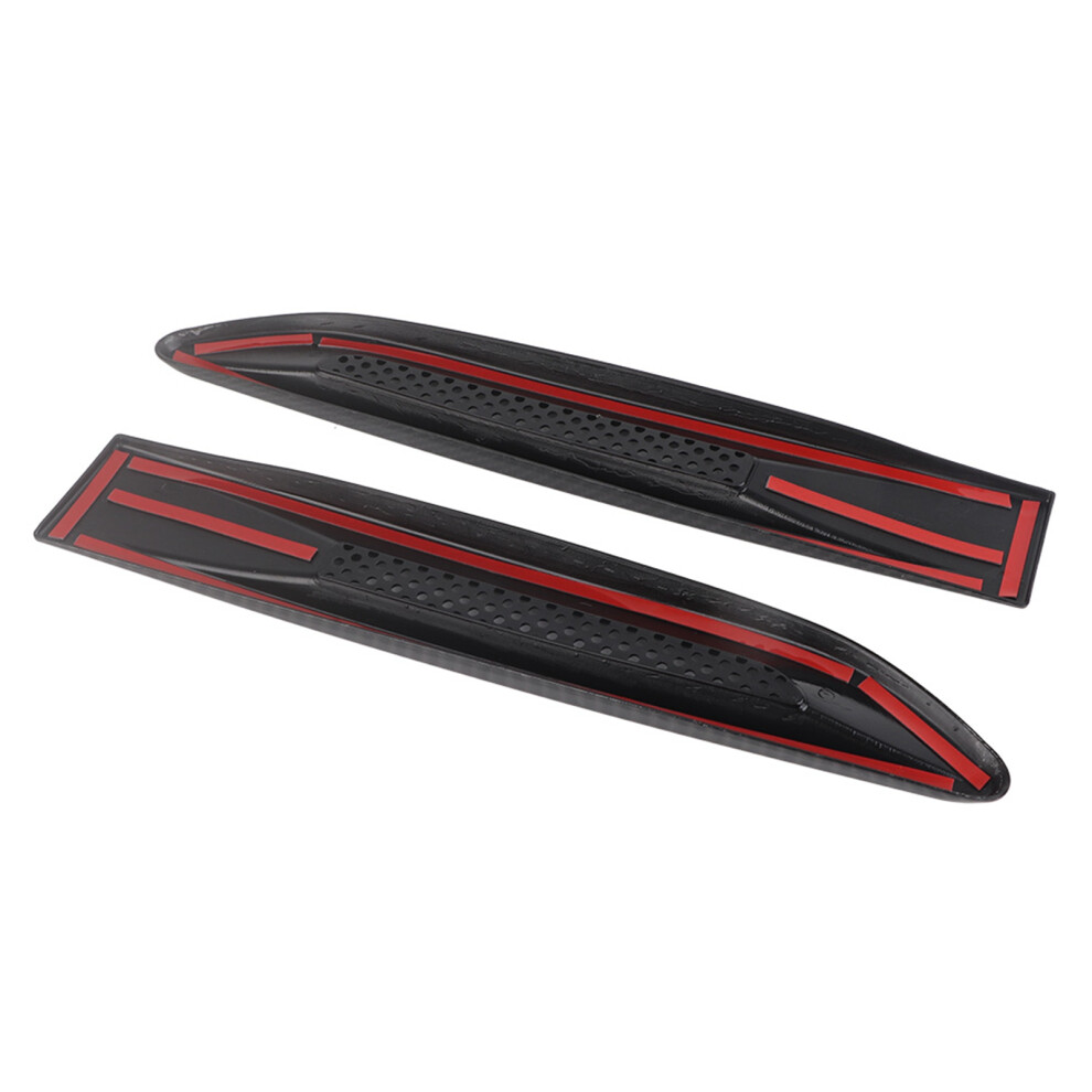 2Pcs Carbon Fiber Fender Vent Cover For Jaguar Xf Xfl Xe F-Pace 761 6911363255546